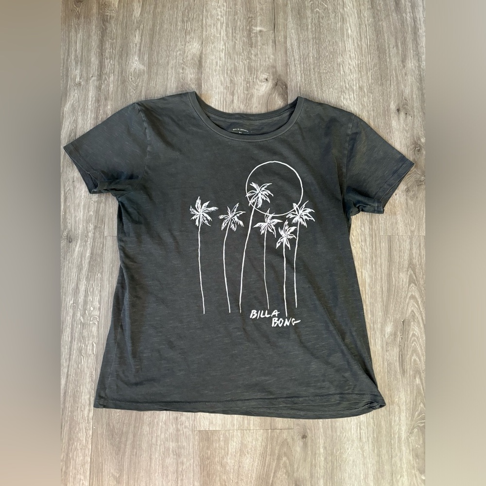 Large Billabong Tshirt charcoal gray